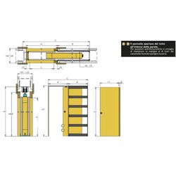 Lavello cucina 2 vasche con gocciolatoio a destra inox Apell Pisa 120x50 cm