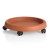 Sottovaso con ruote d30 colore terracotta