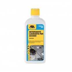 Detergente lucidante per piani cottura in acciaio inox...