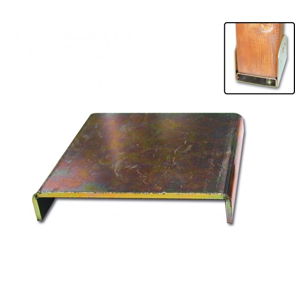 Staffa alzapilastri 69x69x15 mm tropicalizzato