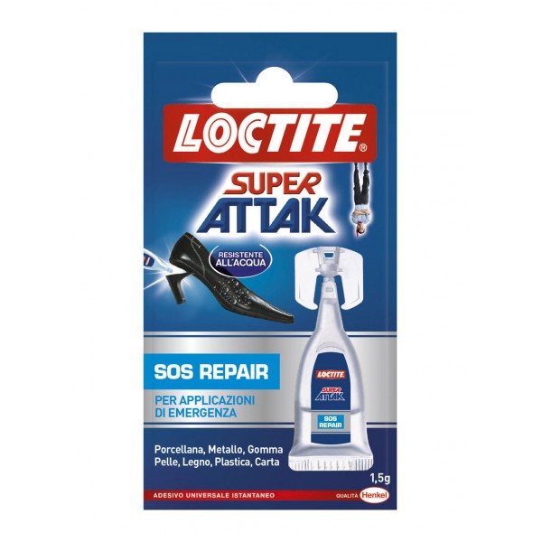 Loctite - super attak s.o.s. repair trasp. 1,5 g