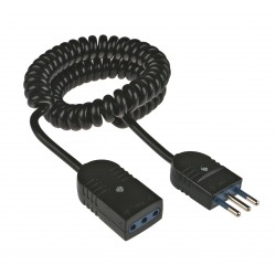 Prolunga estensibile da 3m, cavo h05vvh8-f 3x0,75m