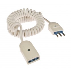 Prolunga estensibile da 3m, cavo h05vvh8-f 3x0,75m