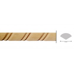 Cornice in legno art. 23/18 mm.12x12