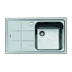 Lav. s3000 1 vs + goc sx 86x50 inox spazzolato