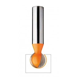 Fresa a sfera z2 d=15,88 r=7,94 s=8 l=14,2/60,3 mm