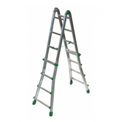 Scala Facal Eurobriko in alluminio 4+4 gradini 400 cm...