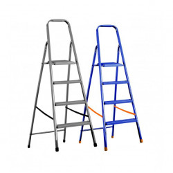 Scala Colorette 4 gradini Facal in acciaio 143 cm blu...