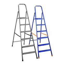 Scala 6 gradini Facal Colorette in acciaio 187 cm blu...
