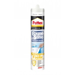 Pattex bagno sano silicone facile bianco 300ml