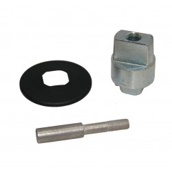 Asse intercambiabile att. tedesco 10 mm serie bts