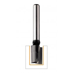 Fresa pantografo z2+1 d=25 s=8 lun. 20/70 mm dx