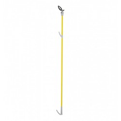 Asta appendiabiti estensibile Apex 158 cm giallo
