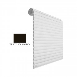 Kit tapparella pvc 123 x 160 cm torino testa di moro 4...