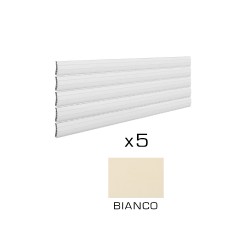 5 fasce di ricambio per tapparella 123 x 27,5 cm...