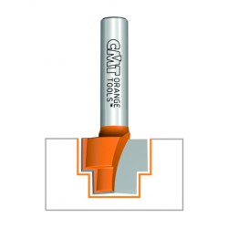 Fresa doppio canale z2 d=12,3-16,3 s=8 l=16/80 mm