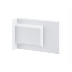 Guscio reggibase 127x84 mm rev. bianco per 807 xl