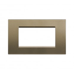 Ll - placca 4p 142x86 mm colore square