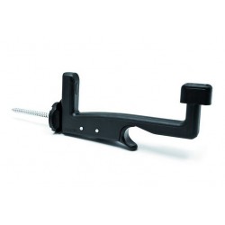 Fermaimposta super maxi grillo 125 mm c/vite nero