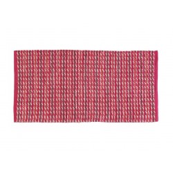 Tappeto cotone serie twist 60 x 120 cm fucsia