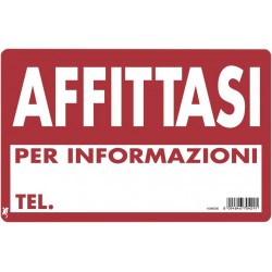 Cartello plastica cm 30x20 strada privata