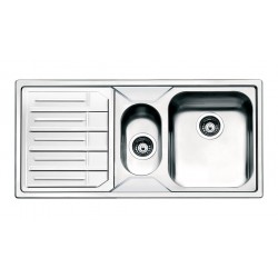 Lavello cucina 2 vasche con gocciolatoio a sinistra in...