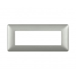 Matix - placca 6p colore silver