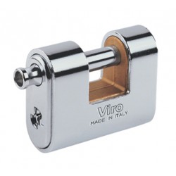 Lucchetto panzer corazzato 1 asta 77x62x29 mm