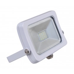 Proiettore led 10w 152x105x20mm 3000k bianco