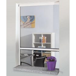 Zanzariera a rullo verticale 130x160cm bianca