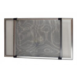 Zanzariera scorrevole 70x100x192 cm con spazzolino...