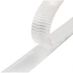 Velcro 1x500 cm in poliestere trasparente