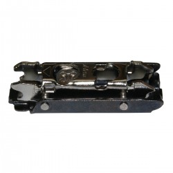 Piastrina premontaggio clip 2 viti nero onice