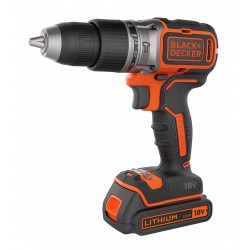 Trapano avvitatore con percussione 1,5 ah - 18v...