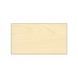 Foglio 6/10 frassino bianco rigato a 1250x3050 mm