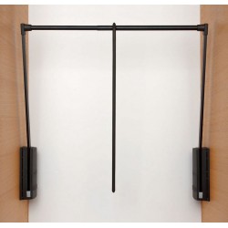 Appendiabiti saliscendi armadio 77 - 120 cm servetto...