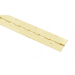 Cerniera metraggio acc. 1980x32x0,7 mm ottonato