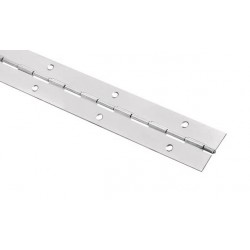 Cerniera metraggio acc. 1980x32x0,7 mm nichelato