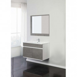 Composizione bagno Fabula con mobile lavello specchio...