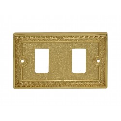 Coprint. agrigento 2 posti 122x76 mm ottone lucido