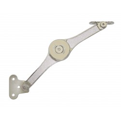 Braccio snodato a scatti per ante 2-8kg nichel