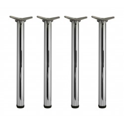 Gambe per tavolo diametro ø 60 mm – 71 cm acciaio...