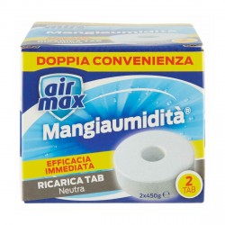 Ricarica sale mangiaumidità Air Max tab neutro 2x450...
