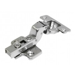 Cerniera 3d ammortizzata collo 17mm c/basetta nich