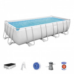Piscina fuori terra rettangolare Bestway 56670 Power...