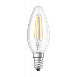 Lampadina led star b a++ 4/40w e14 l/calda