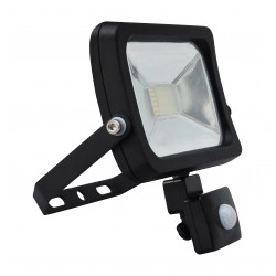 Proiettore led 20w 232x218x55mm 4000k c/sen nero s