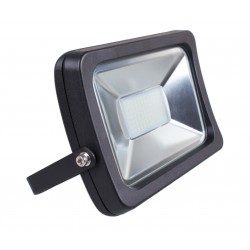 Proiettore led 50w 300x203x40mm 4000k nero sat