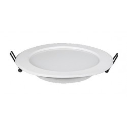 Pannello tondo incasso led 18w 3000k 1200l bianco