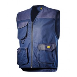 Gilet mover poly blu classico tg m